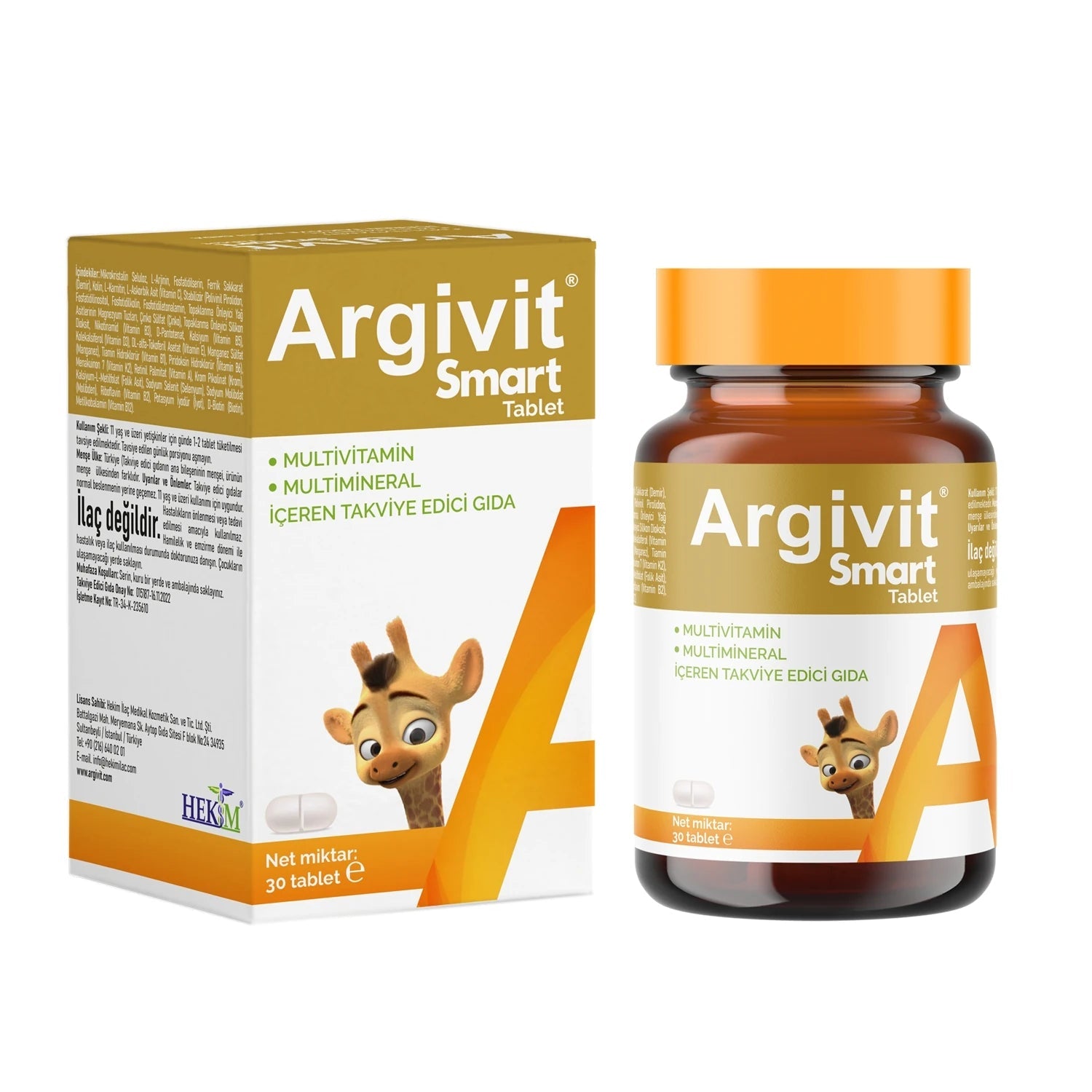 Argivit Smart Tablet - 30 Tablet - Eterik