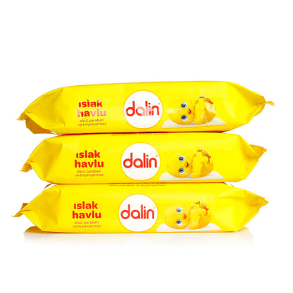 Dalin Baby Wet Wipes 3 Pack