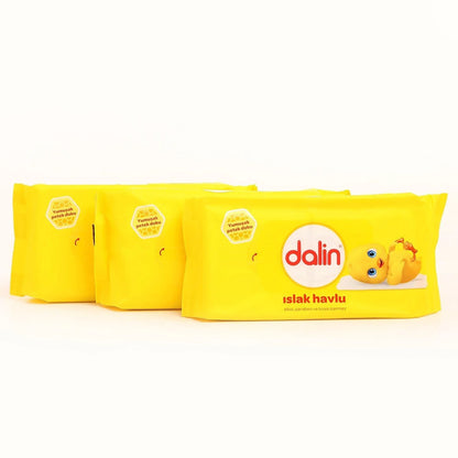 Dalin Baby Wet Wipes 3 Pack