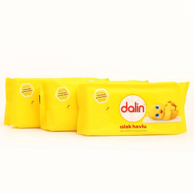 Dalin Baby Wet Wipes 3 Pack