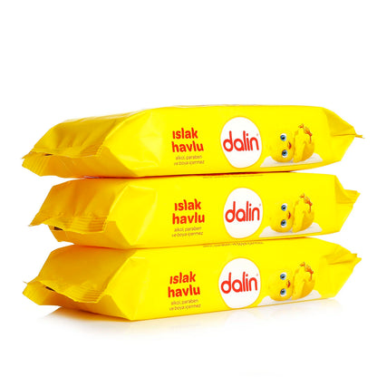 Dalin Baby Wet Wipes 3 Pack